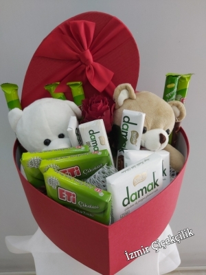 Kalpli Hediye Oyuncak Çikolata Kutusu