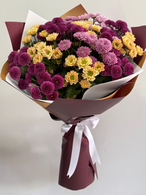 Mix Krizantem Buketi